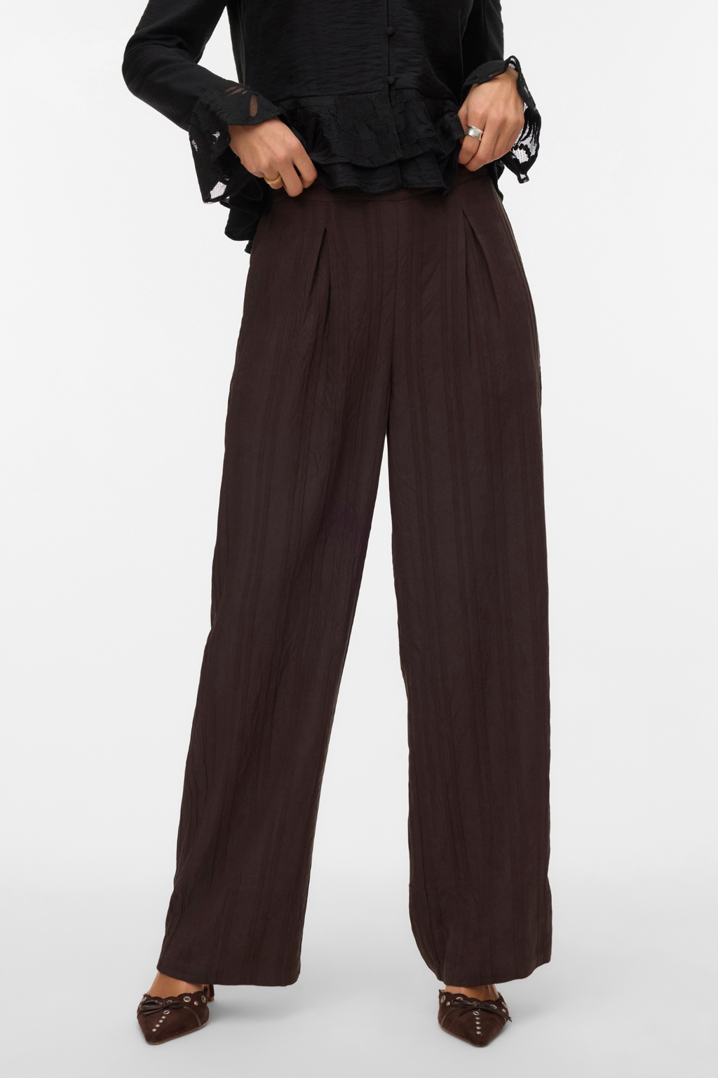 Pantaloni dritti irine - Torta di cioccolato