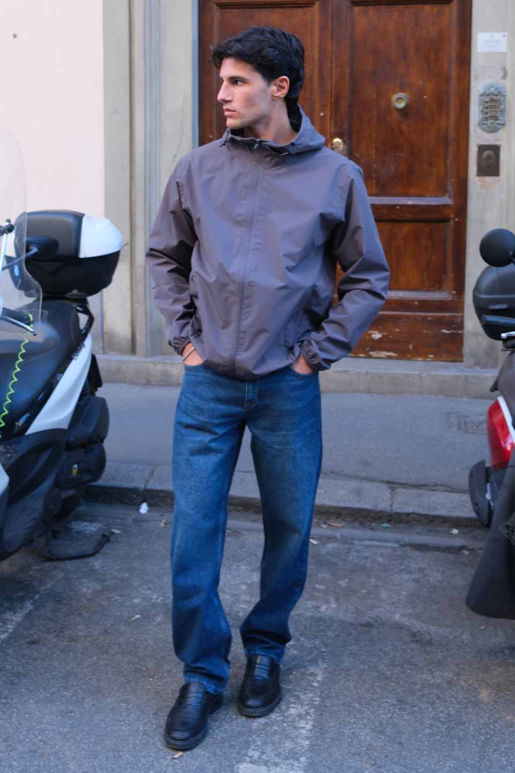 Windbreaker - Grigio scuro