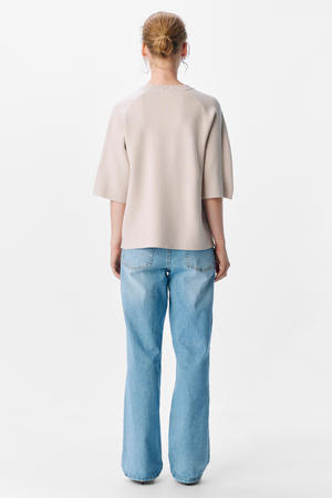 Reynard 2/4 Knit Pullover - Grey d'argento