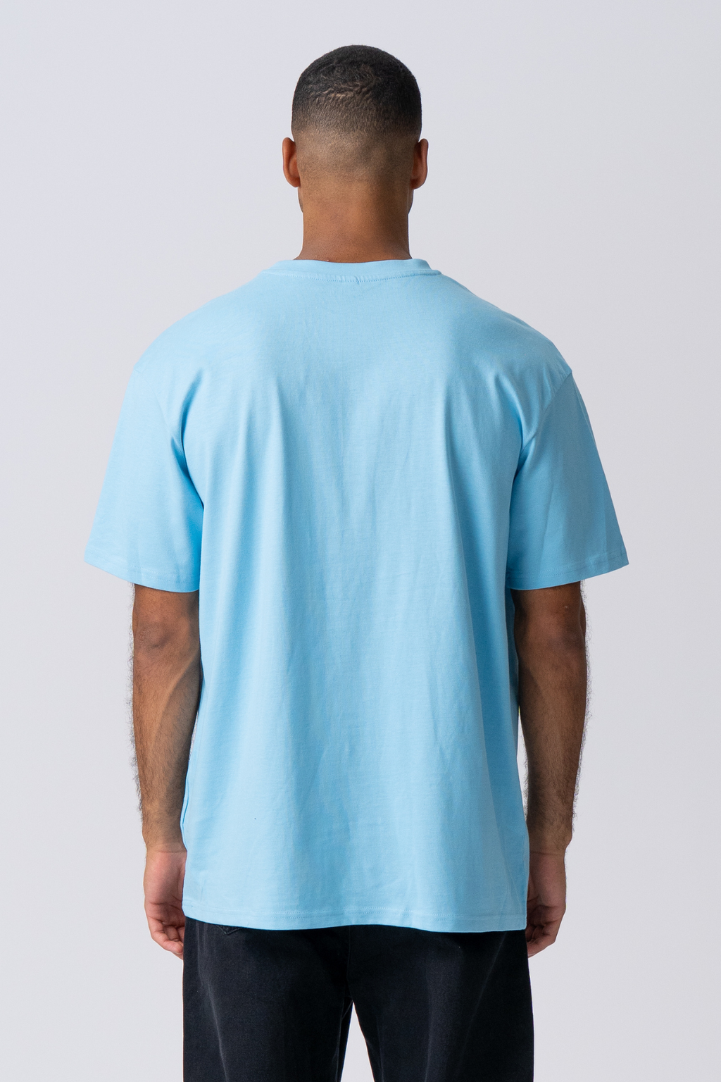 Pesante Oversized T -shirt - Baltico blu