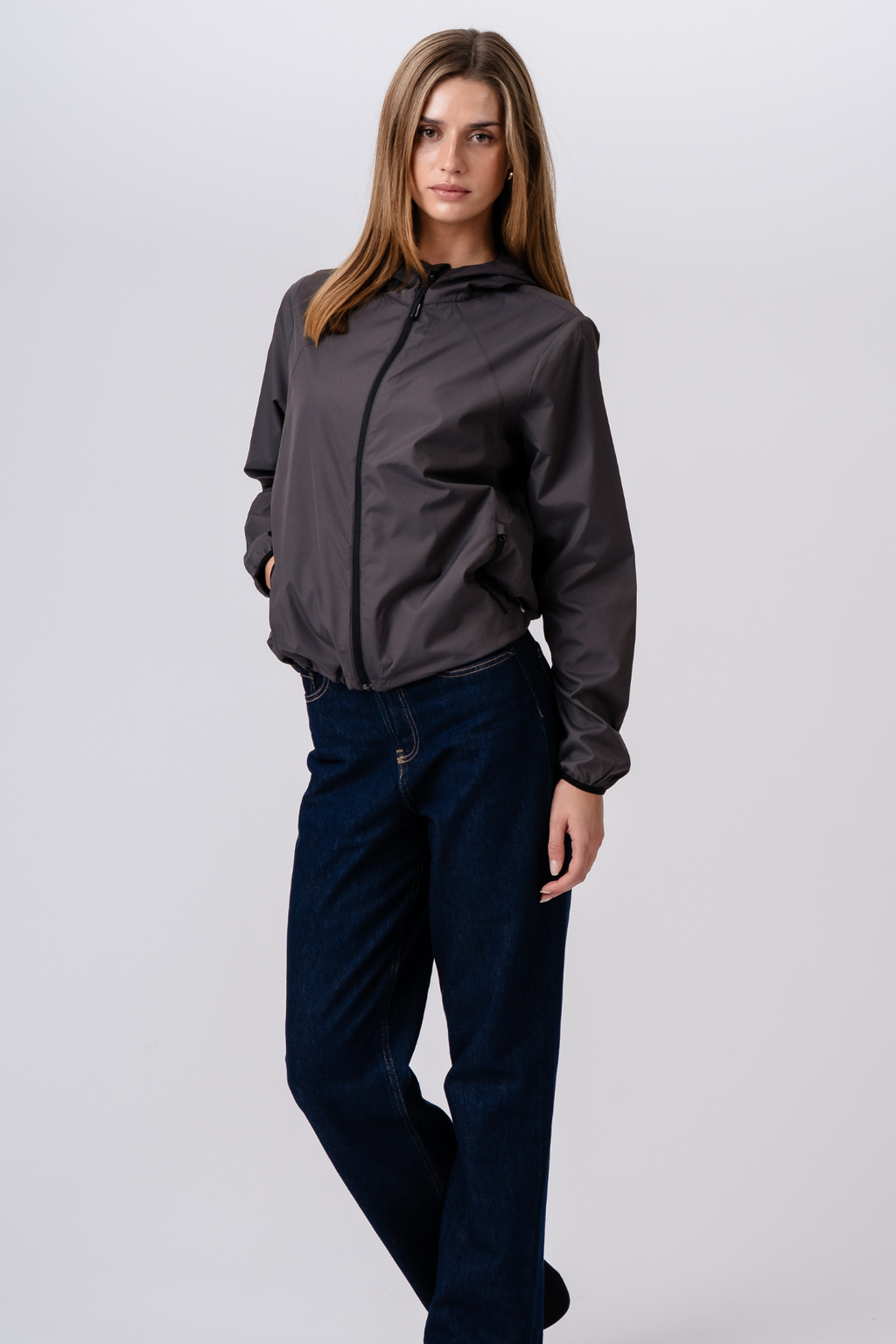 Giacca a vento Victoria - Grigio scuro