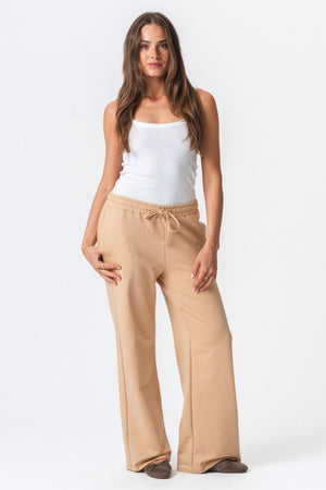 Pantaloni della tuta - sabbia