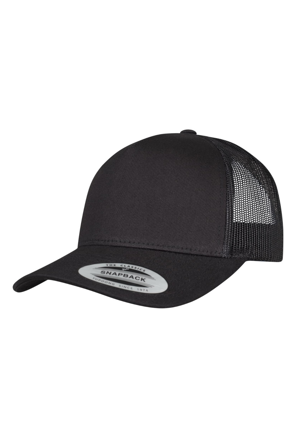 Cappellino retro Trucker - Nero