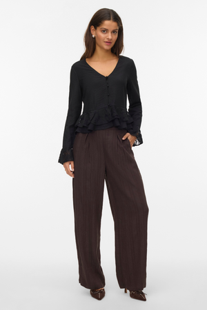 Pantaloni dritti irine - Torta di cioccolato