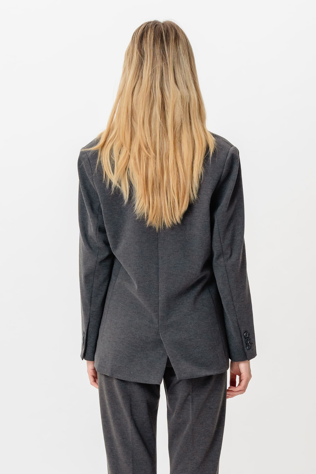 Blazer dalla vestibilità classica - Grigio scuro
