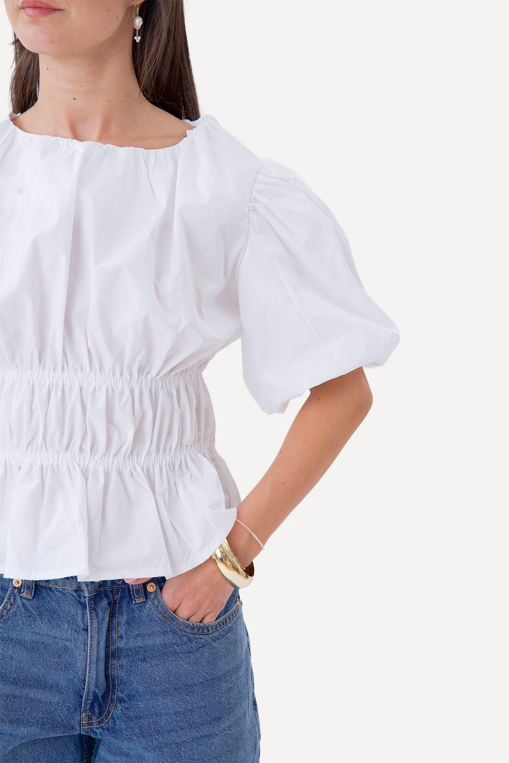 Valentina Top - Bianco