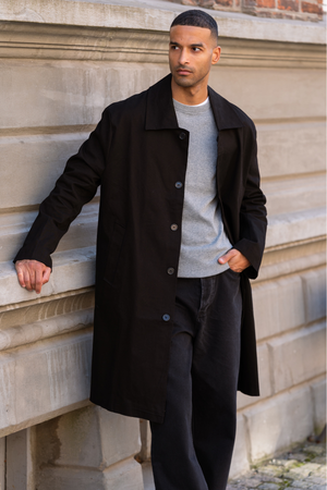 Philip Trenchcoat - Black