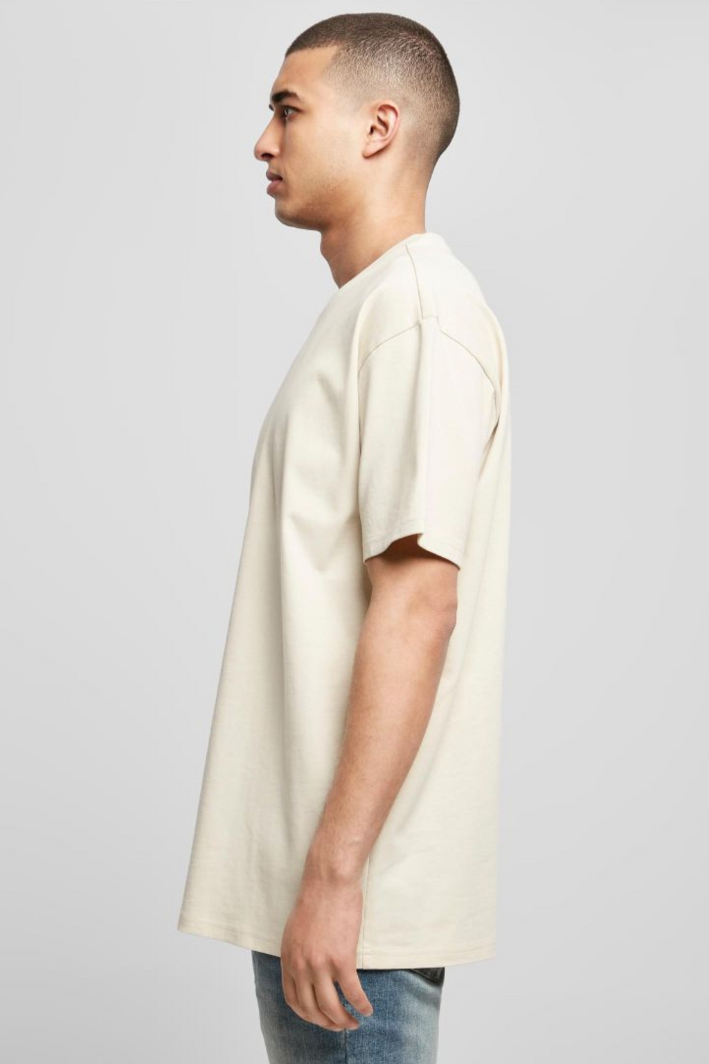 Pesante Oversized T -shirt - sabbia
