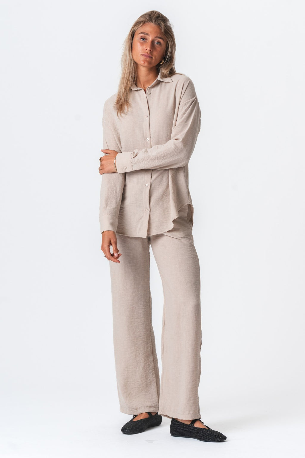 Lilly Pants + Shirt Lilly (sabbia) - pacchetto