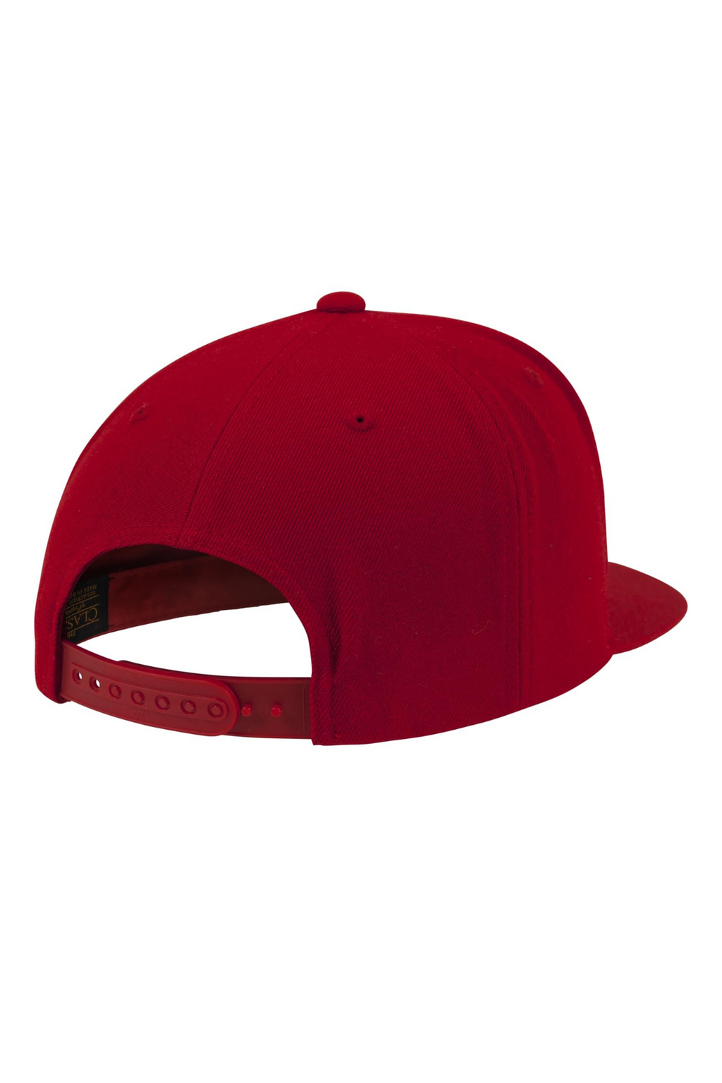 Snapback classico - Rosso/Rosso