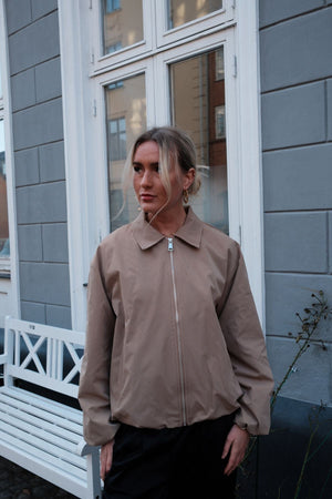 Ines Short Jacket - Camel