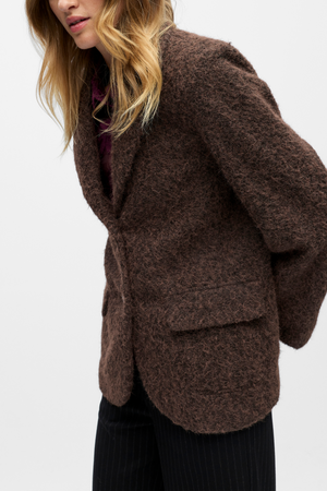 Celina L/S LO Jacket - Seal Brown
