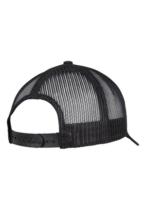Cappellino retro Trucker - Nero