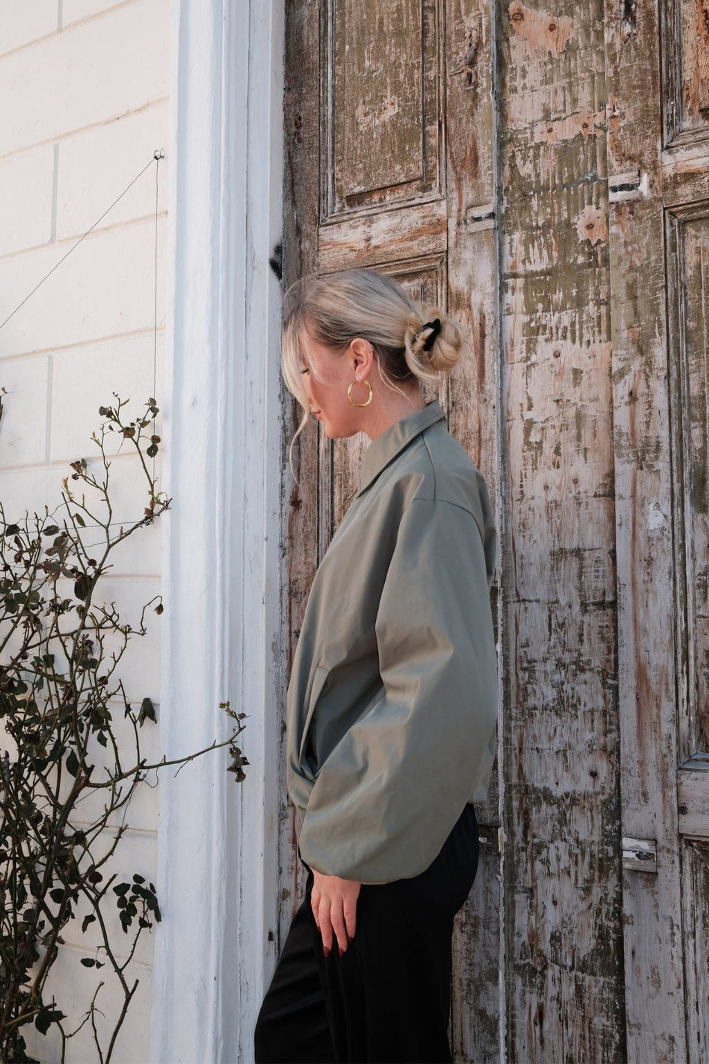 Giacca corta Ines - Cachi