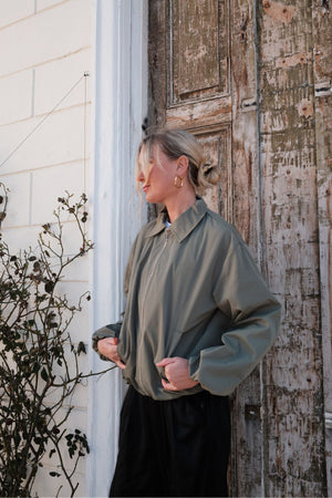 Giacca corta Ines - Cachi