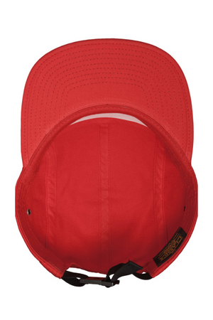 Cappellino a 5 pannelli - Rosso