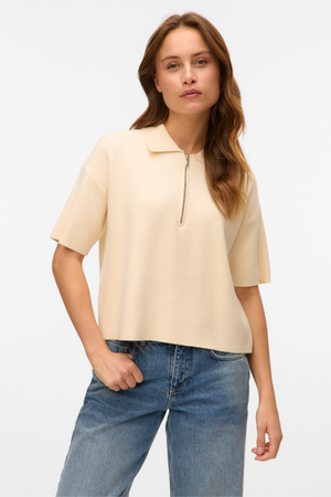 Pullover Poloneck Oro 2/4 - Birch