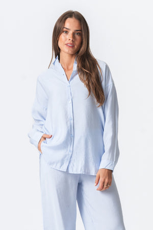Mia Pants + Mia Shirt (Sky Blue) – Package Deal