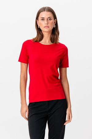 T -shirt di base - rosso