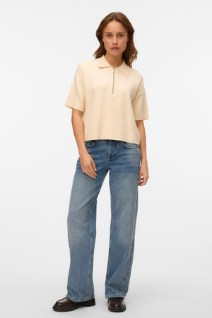 Pullover Poloneck Oro 2/4 - Birch