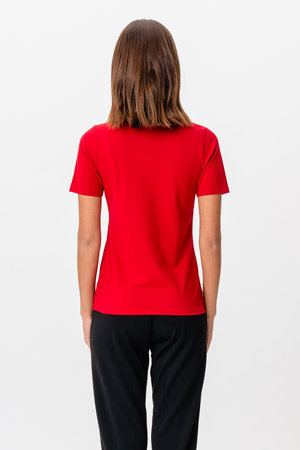 T -shirt di base - rosso