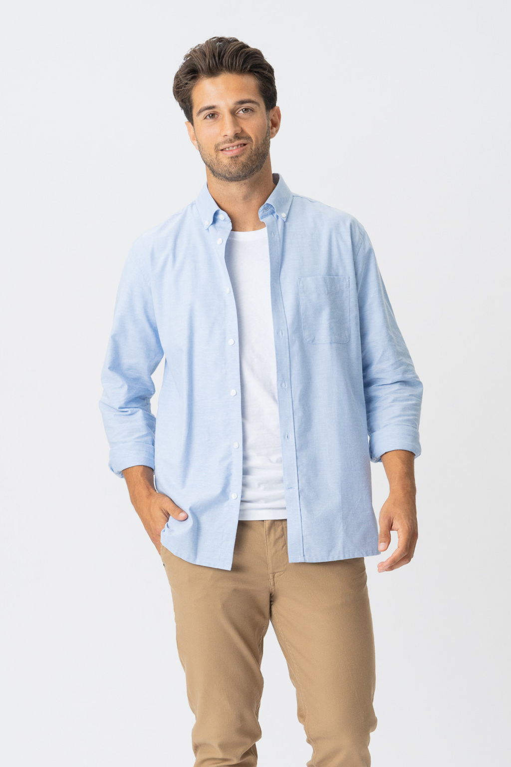 The Original Performance Oxford Shirt ™ ️ - Cashmere Blue (FS)