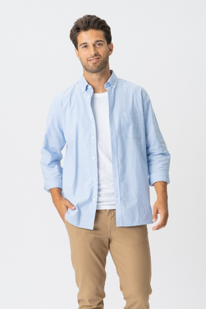 The Original Performance Oxford Shirt ™ ️ - Cashmere Blue (FS)