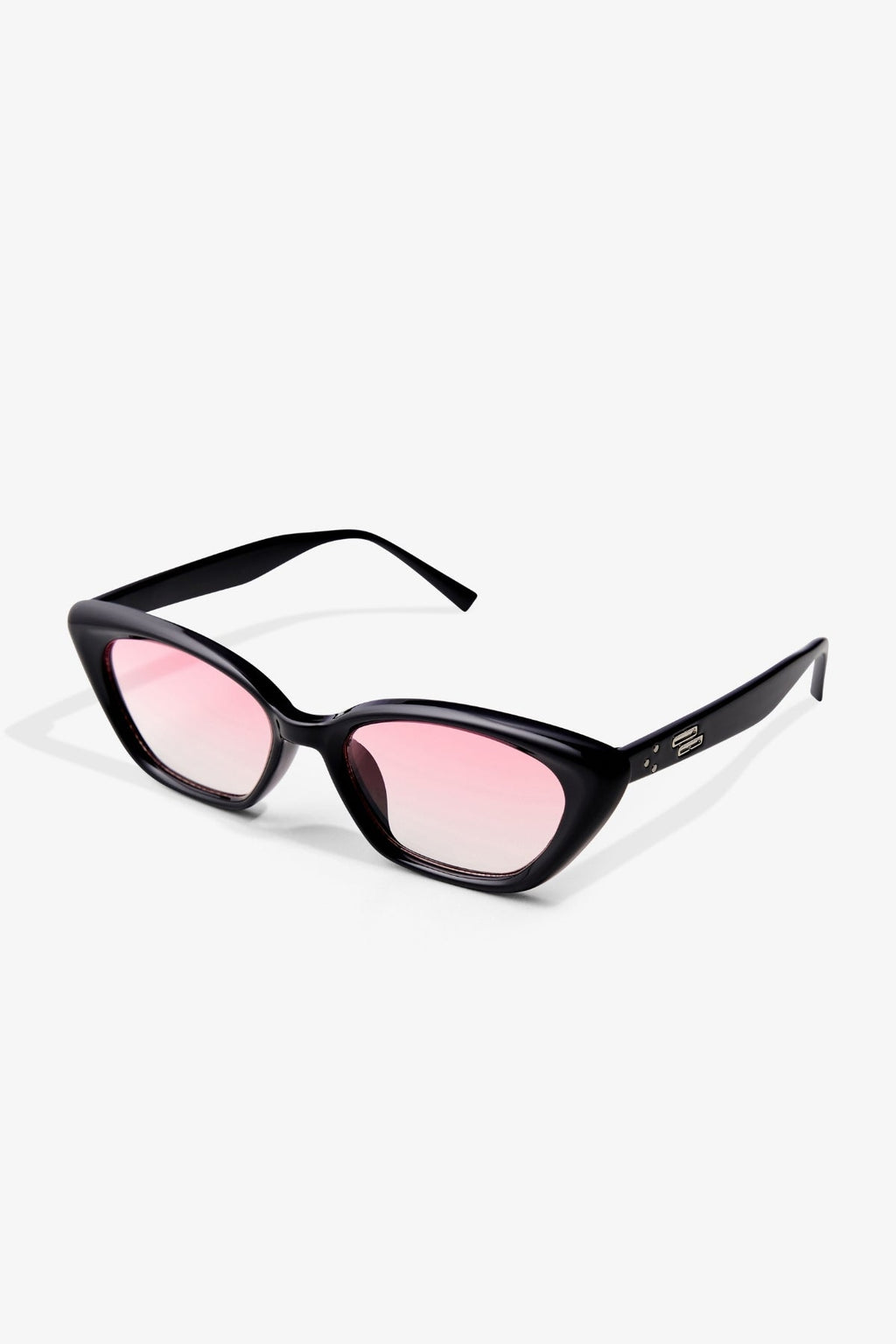 Francesca Sunglasses - Black/Pink