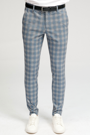 De originale Performance Pants - Blå Ternet (Limited)