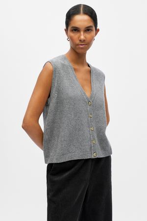 Giubbotto Ivona S/L Knit - Media grigio medio