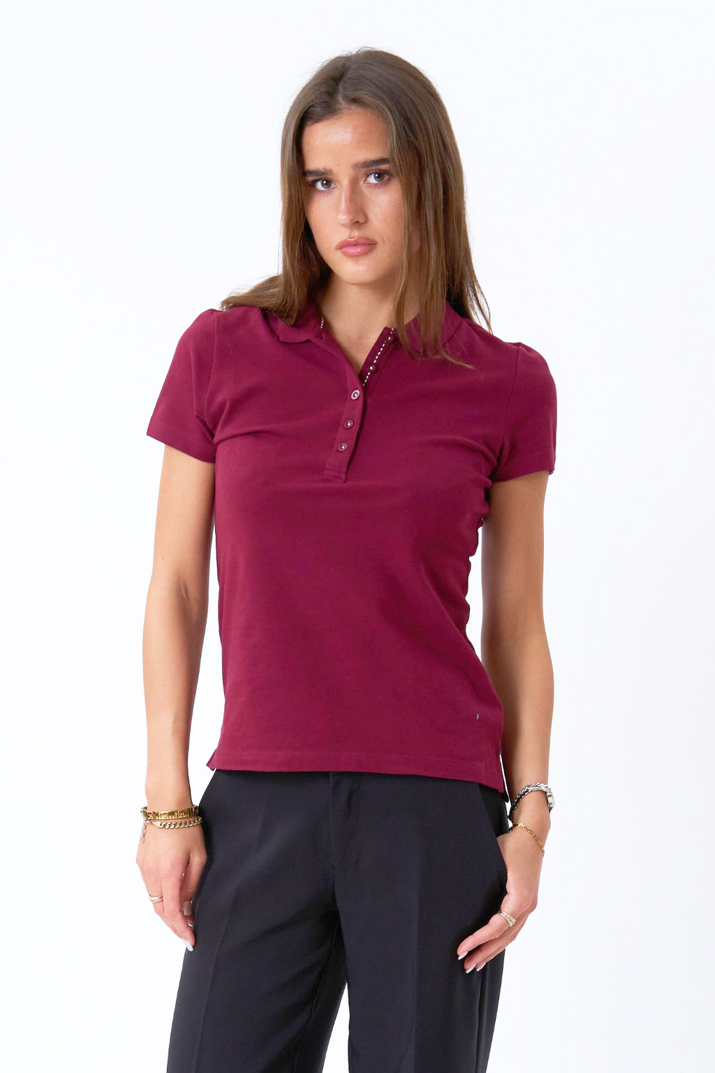 Polo Shirt - Borgogna