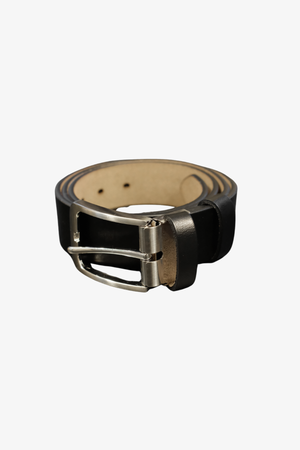 Berlin Leather Belt - Black