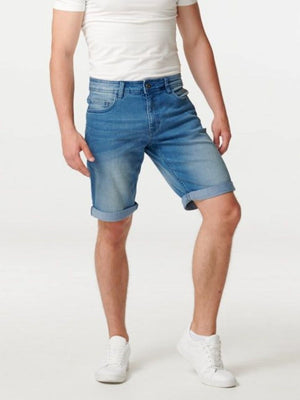 Denim Shorts - Blue