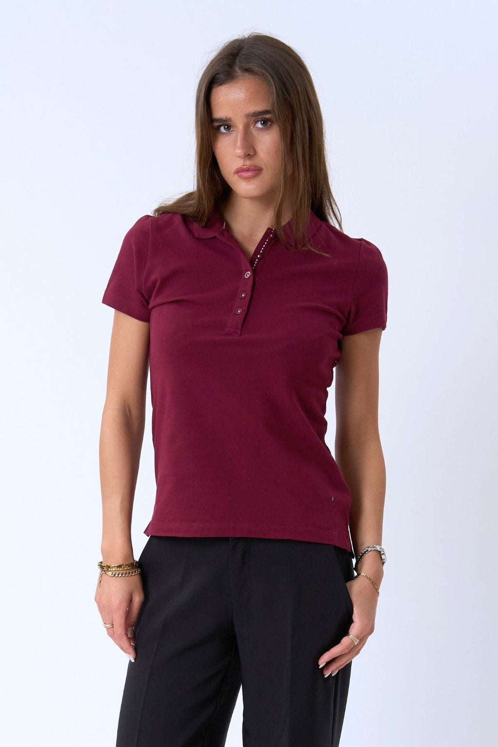 Polo Shirt - Borgogna