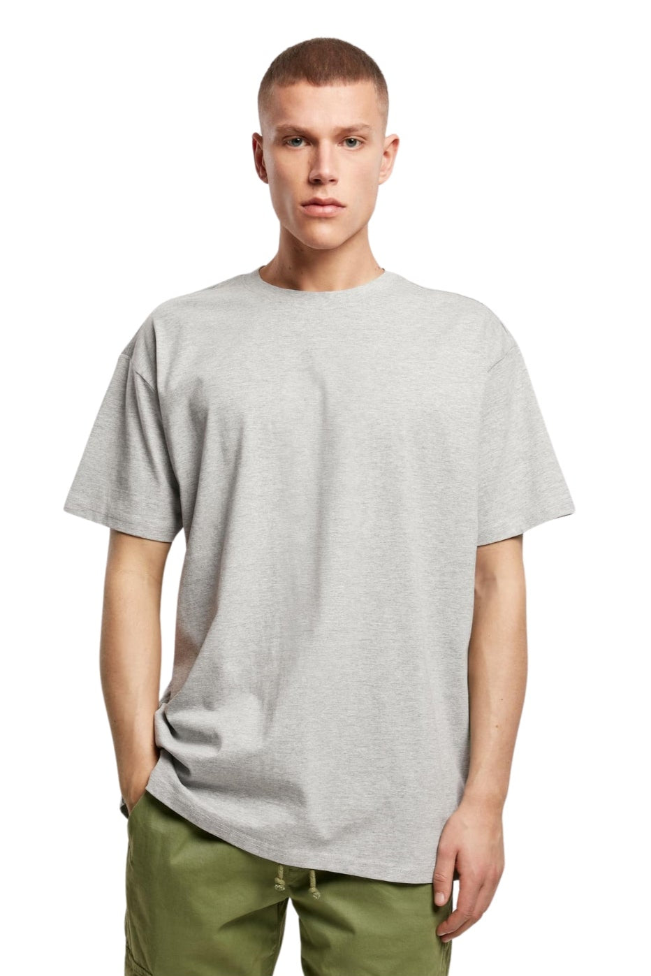 Pesante Oversized T -shirt - Grigio