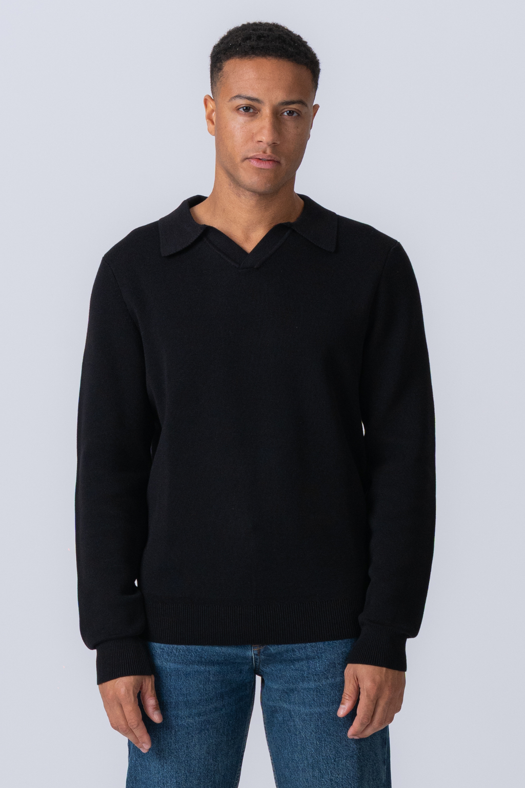 Samuel Polo Knit - Nero