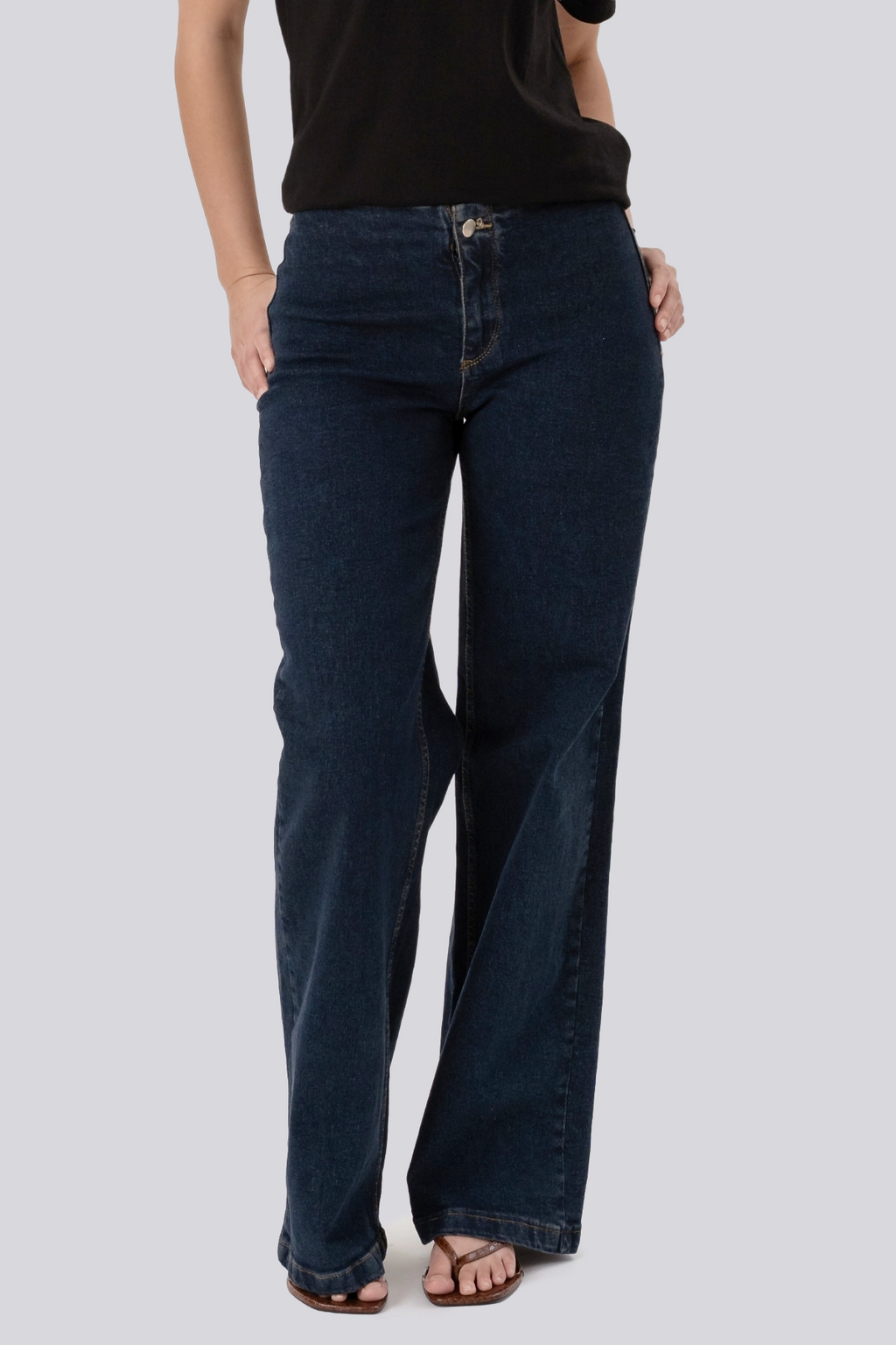 Jeans larghi Miley - Blu scuro