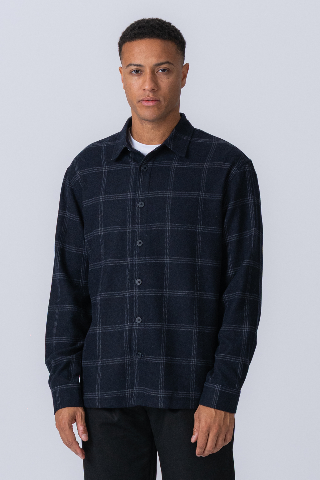 Tristan Overshirt - Dark Navy
