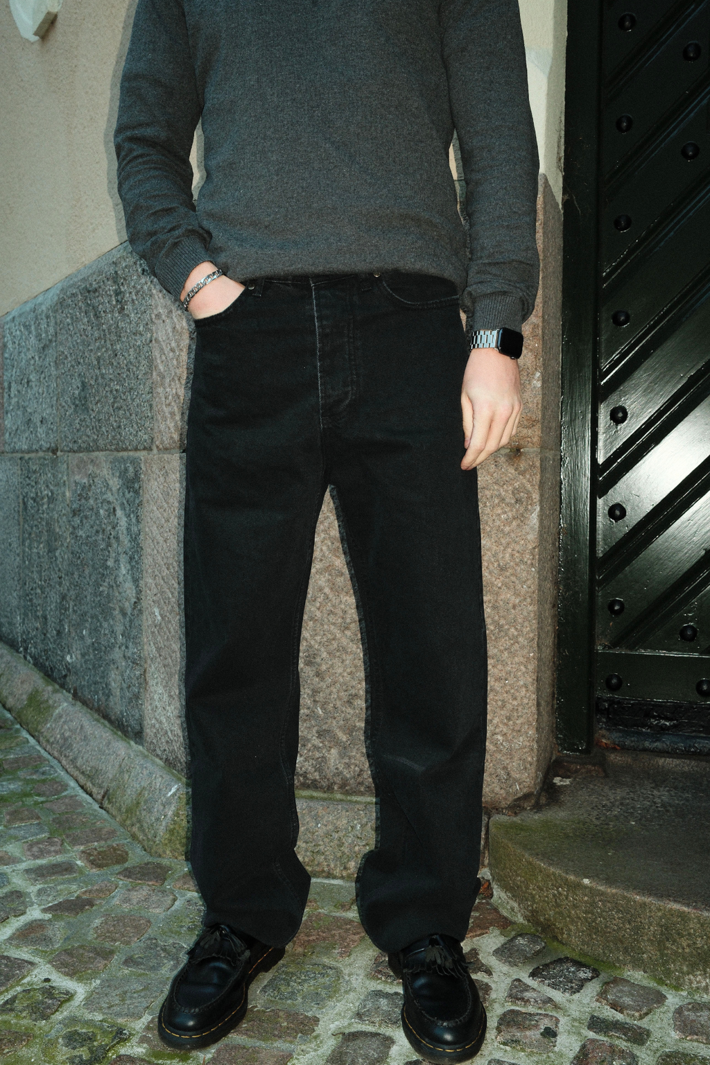 Jeans larghi - Fumè