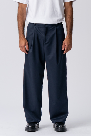 Abito ampio a pieghe Pants - Marina
