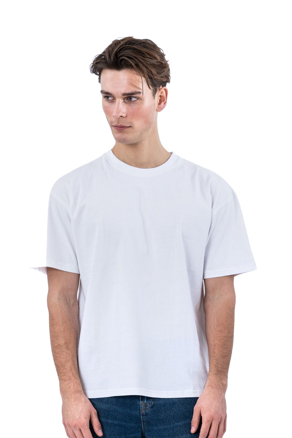 T-shirt squadrata - Bianca