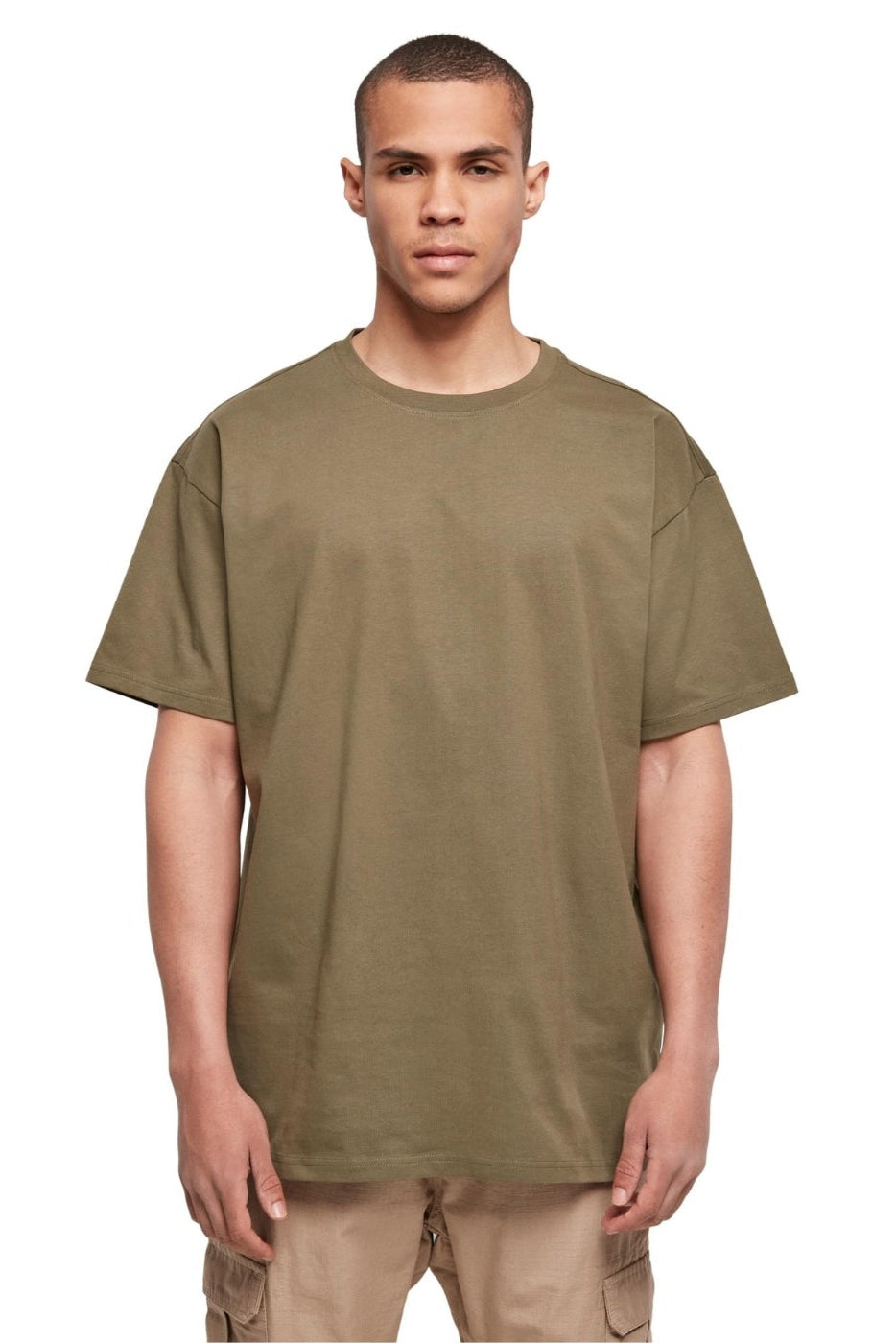 Heavy Oversized T-shirt - Olive