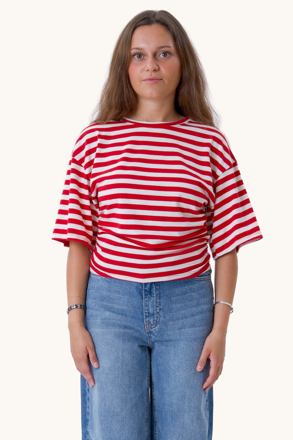 T-shirt Pataya - Rossa/Bianca