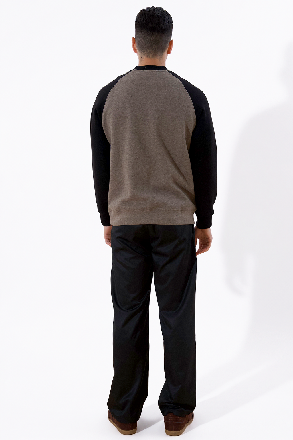 Maglione con maniche raglan - Verde polvere