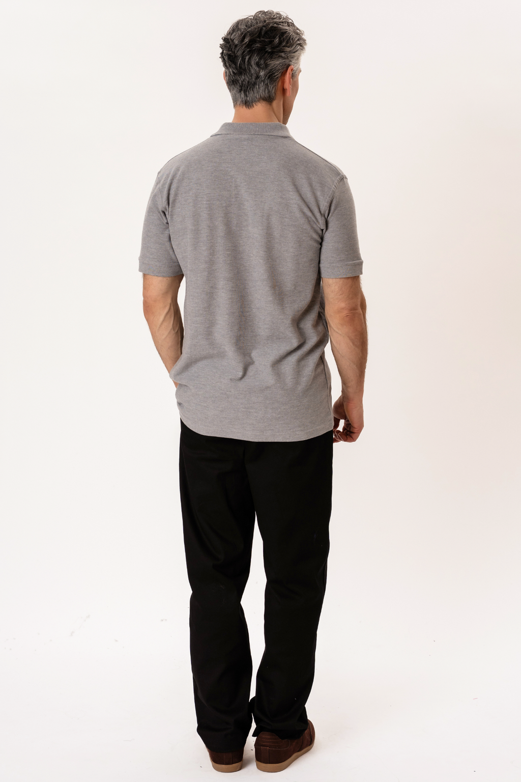 Basic Polo - Grigio