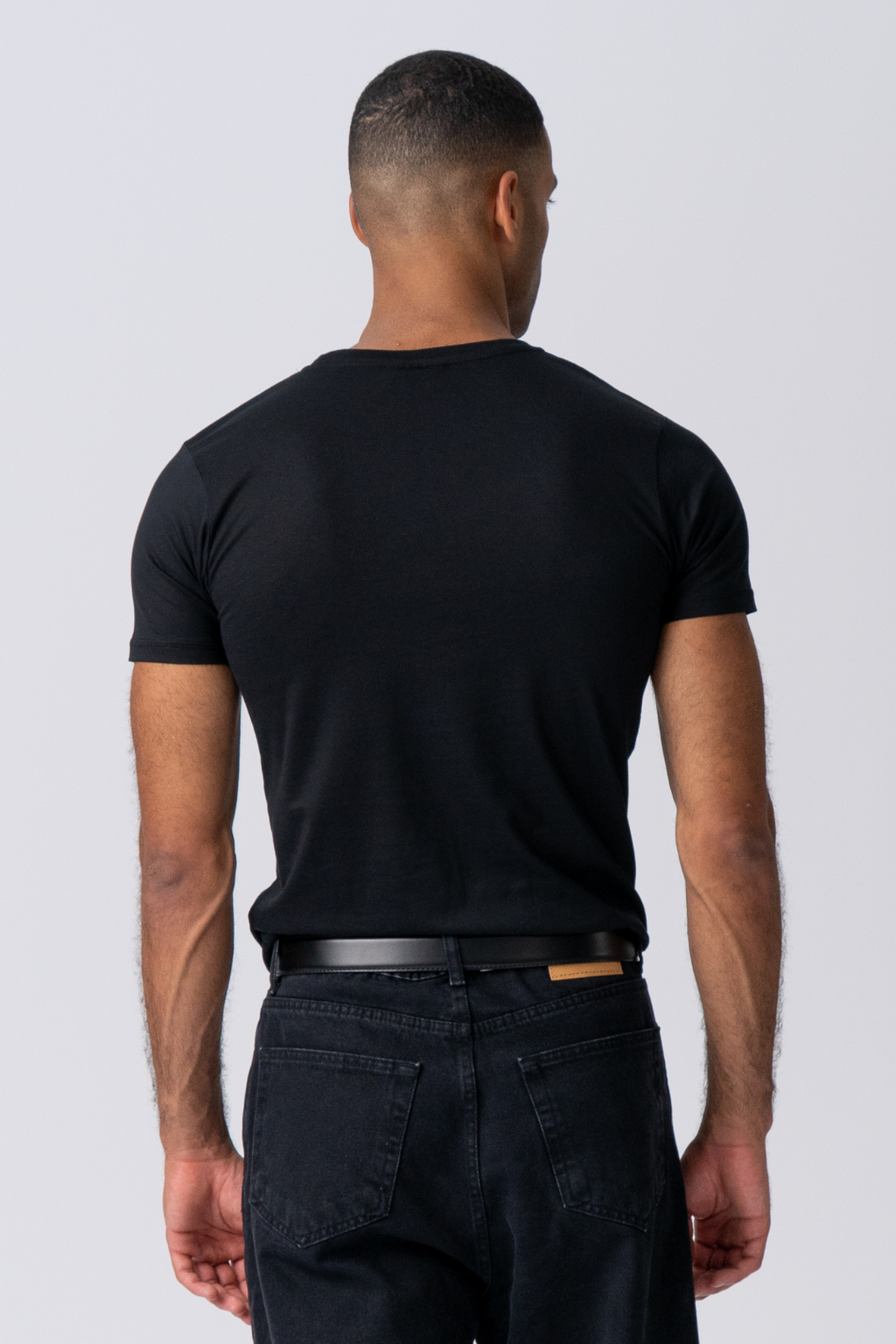 T -shirt muscolare - nero