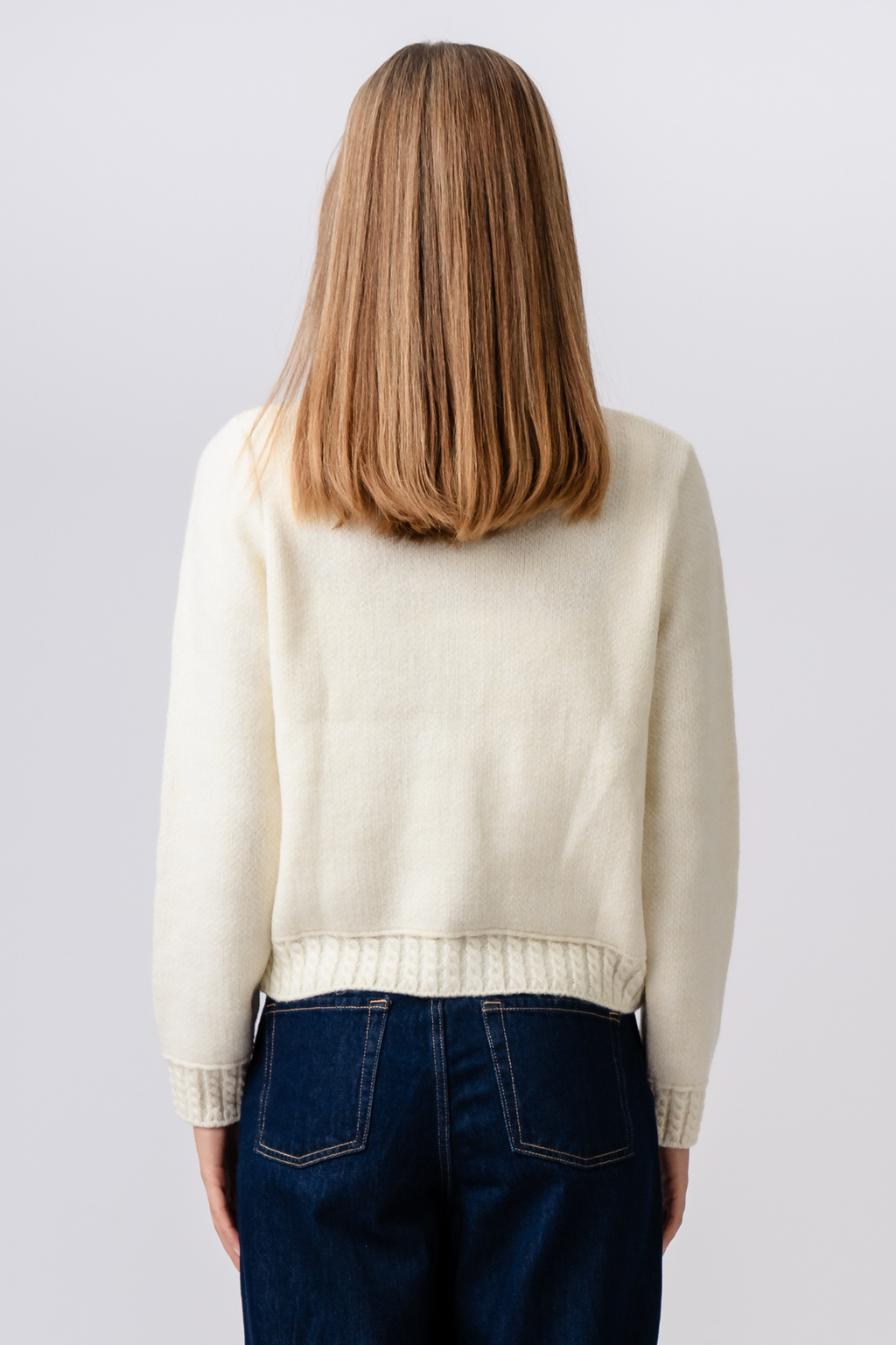 Emilie Knit Cardigan - Beige