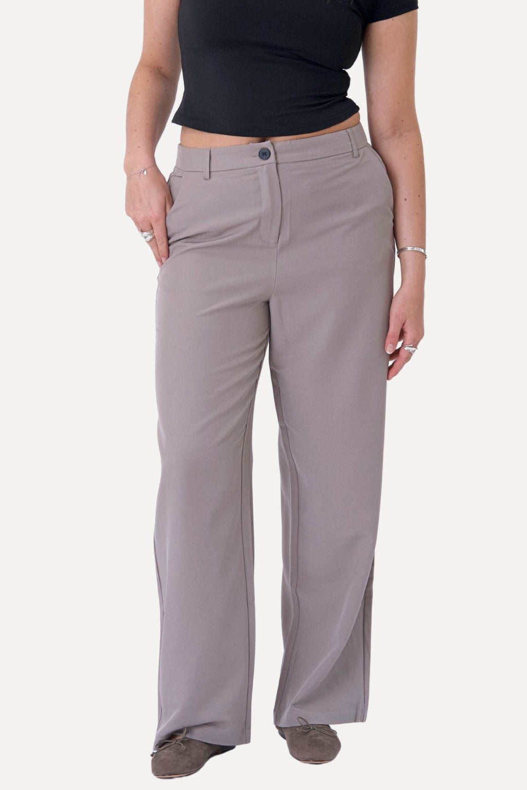 Pantaloni classici - grigio