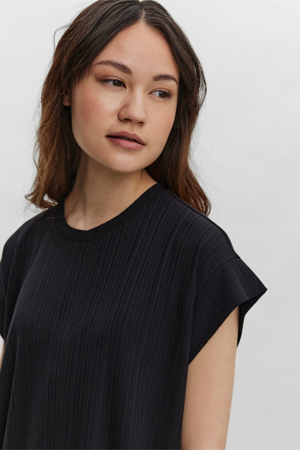 Abito a vitello a manicotto Phoenixy - Nero