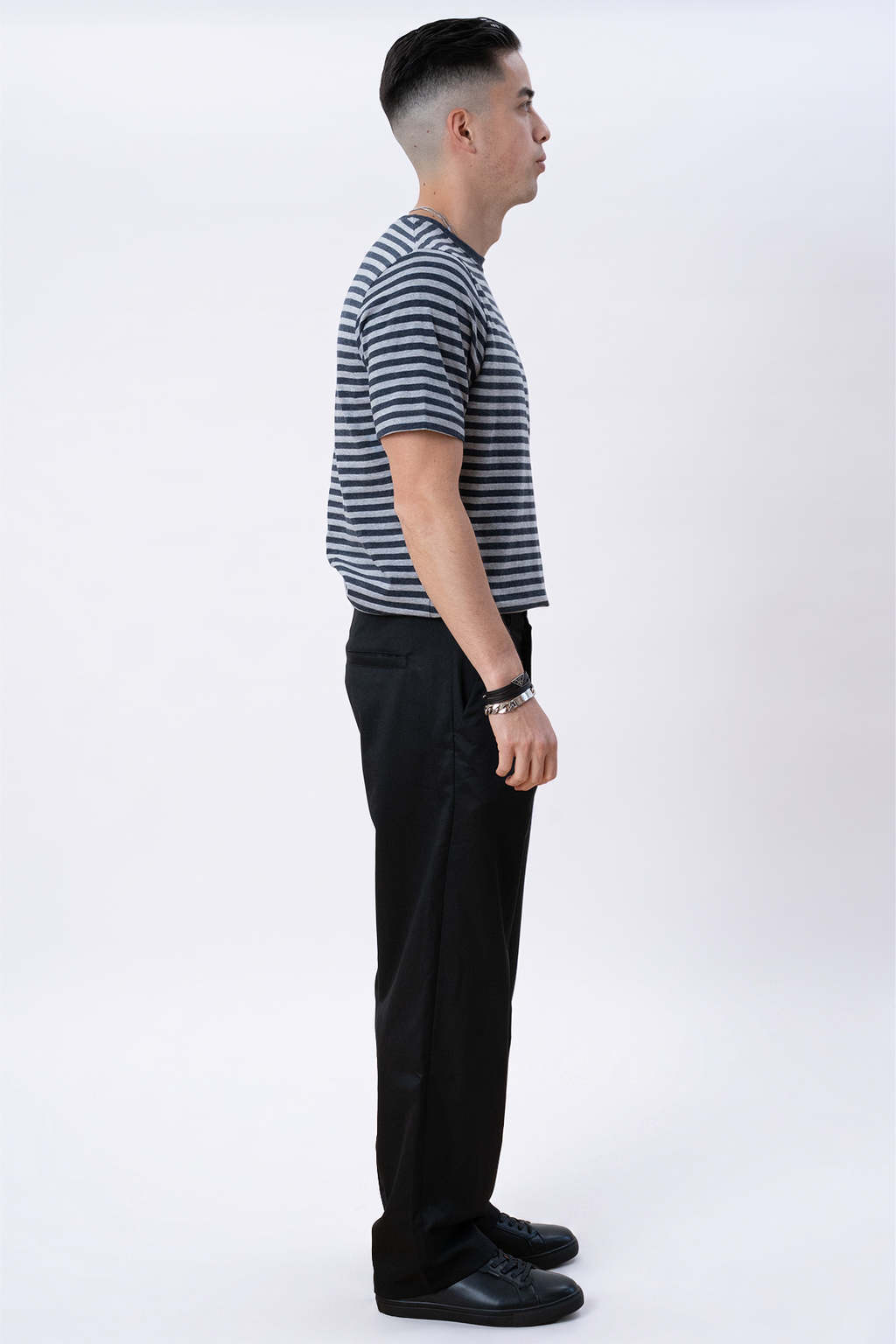 Stripe NøRregade - Grigio nero chiazzato